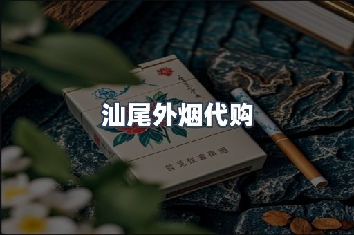 汕尾外烟代购